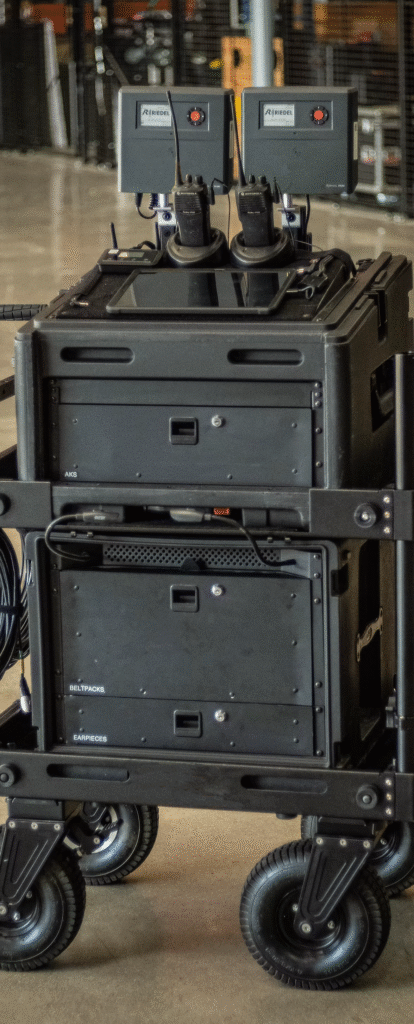 Bolero Riedel Wireless Intercom Cart